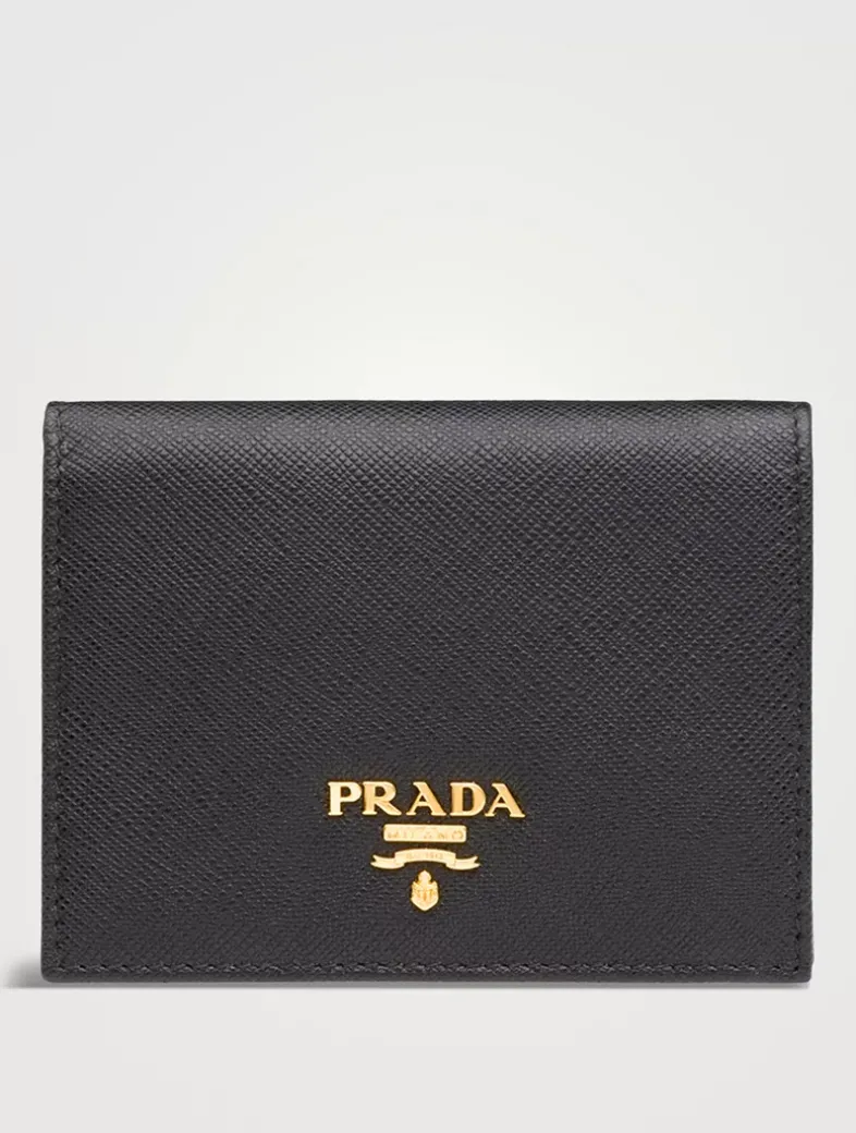 Small Saffiano Leather Wallet