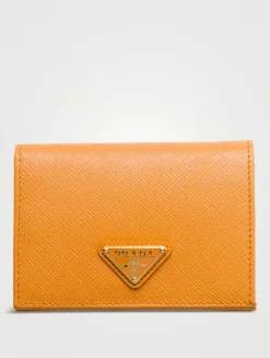 Small Saffiano Leather Wallet