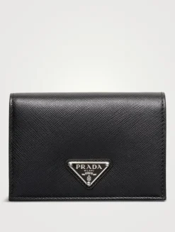 Small Saffiano Leather Wallet