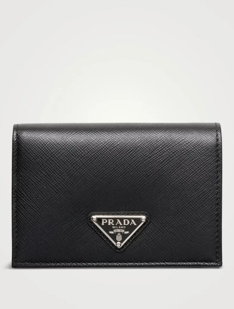 Small Saffiano Leather Wallet