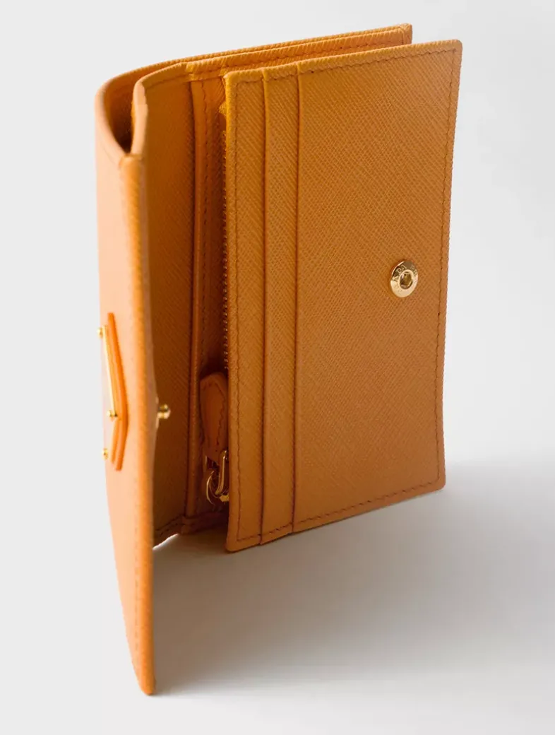 Small Saffiano Leather Wallet