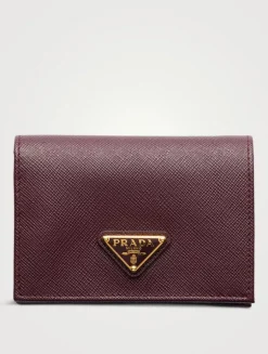 Small Saffiano Leather Wallet