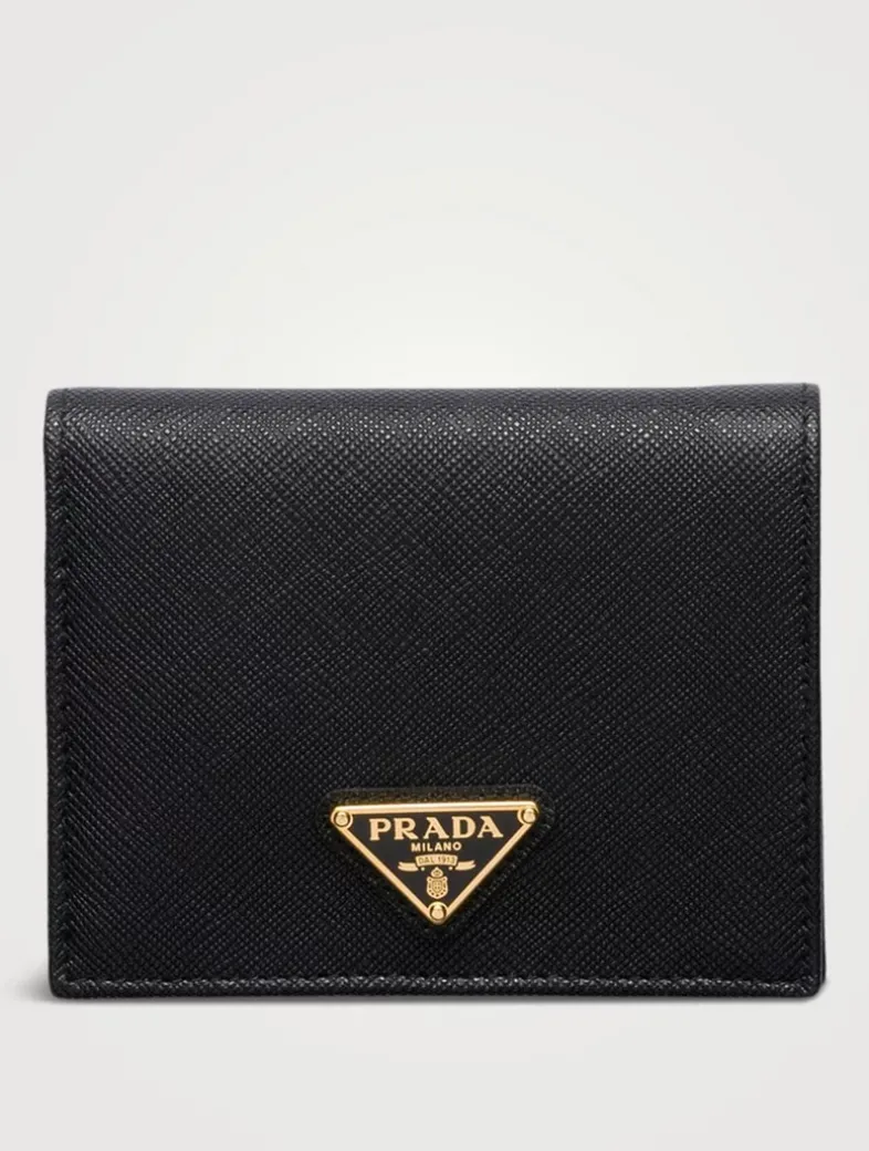 Small Saffiano Leather Wallet