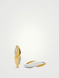 Small Savi Signature Hoop Earrings