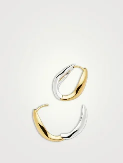 Small Savi Signature Hoop Earrings