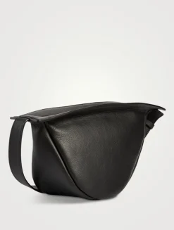 Small Slouchy Banana Leather Bag