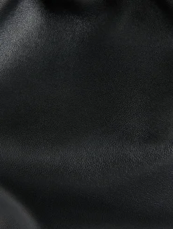 Small Squeeze Leather Shoulder Bag