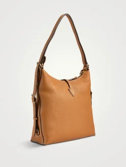 Small T Timeless Leather Shoulder Bag