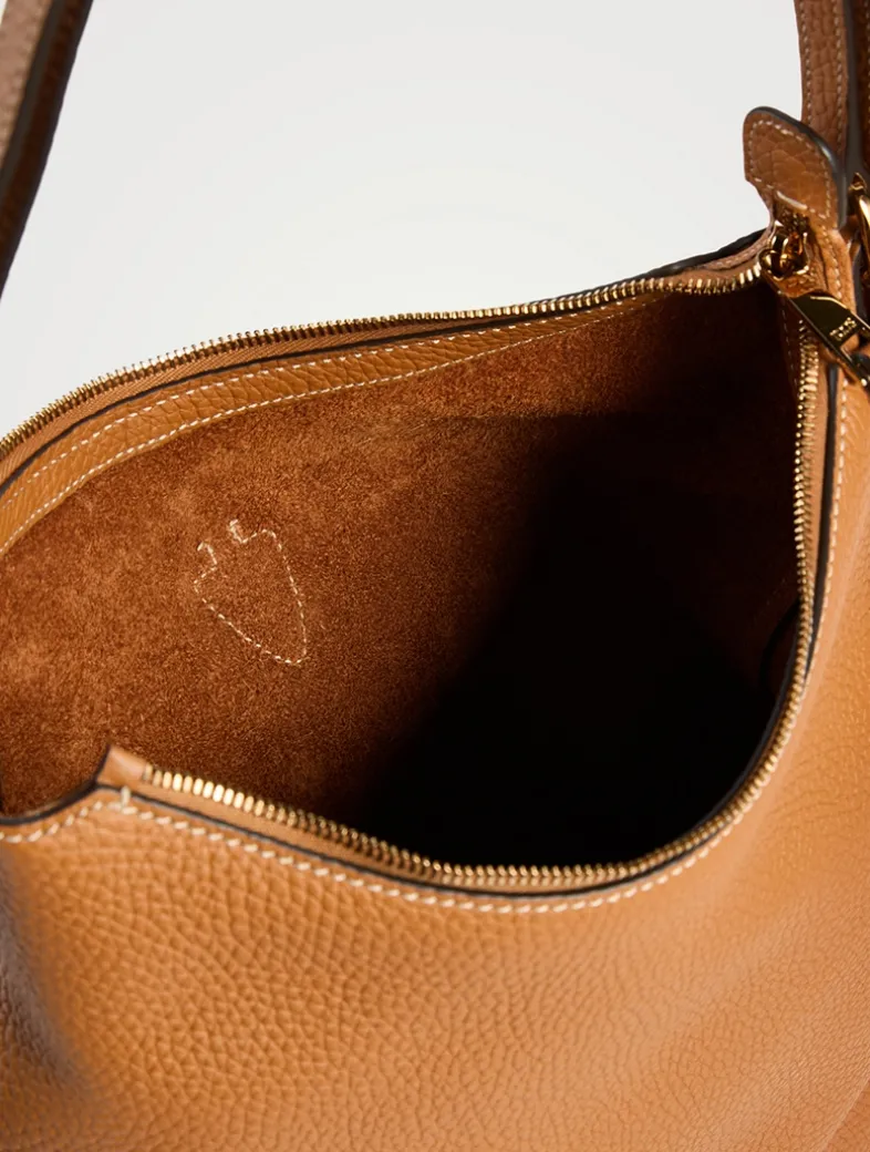 Small T Timeless Leather Shoulder Bag