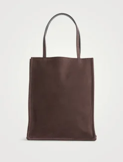 Small To Go Suede Tote Bag