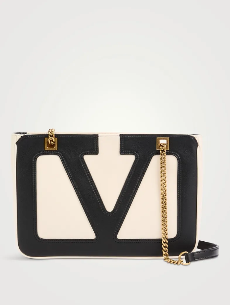 Small Viva Superstar Leather Tote Bag