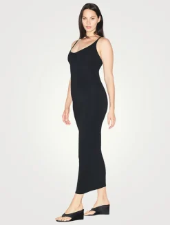 Smooth Layers Scoopneck Dress