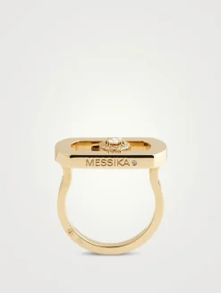 So Move 18K Gold Ring With Diamonds