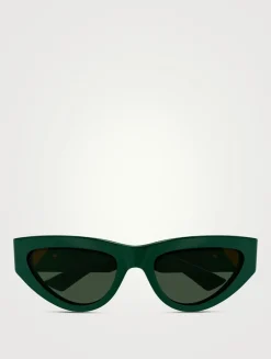 Soft Cat Eye Sunglasses