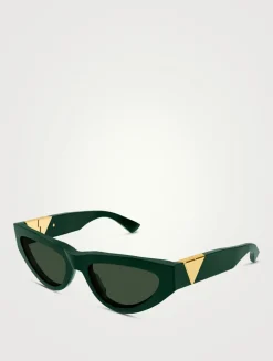 Soft Cat Eye Sunglasses