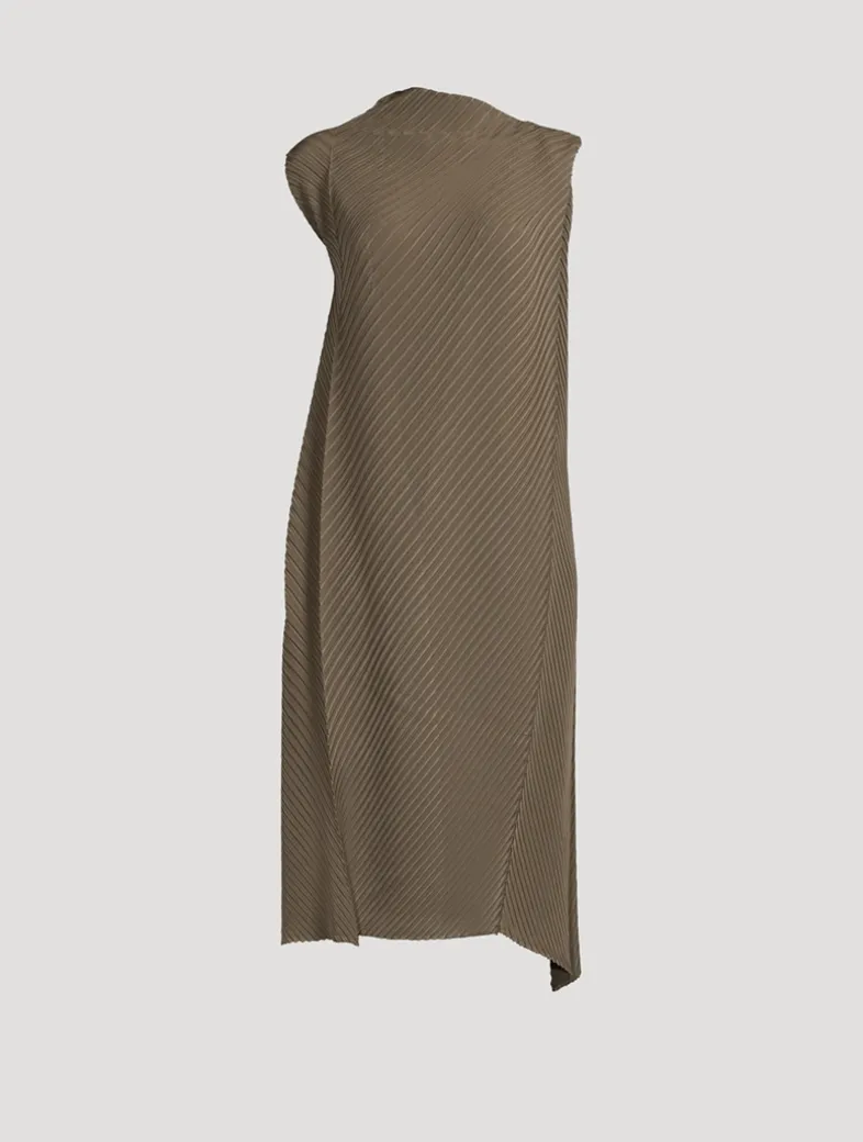 Soft Fold Pleats Dress