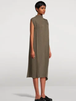 Soft Fold Pleats Dress