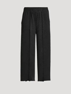 Soft Fold Pleats Pants