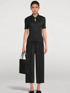 Soft Fold Pleats Pants