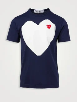 Solid Double Heart T-Shirt