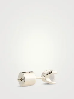Solitaire Stud Earrings