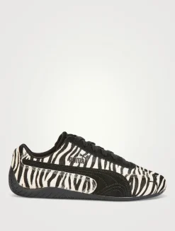 Speedcat Sneakers In Zebra Print