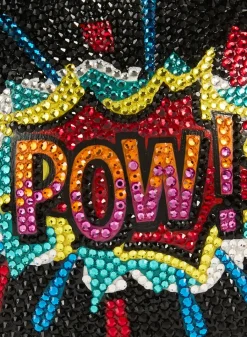 Sphere Fuse Crystal Clutch