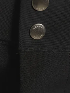 Split-Leg Cropped Trousers