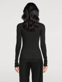 Sport Seam Long-Sleeve T-Shirt