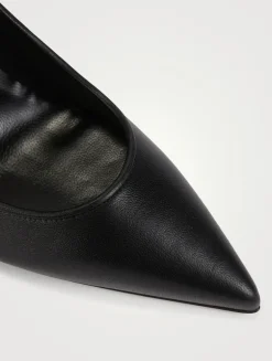 Sporty Kate 85 Leather Pumps