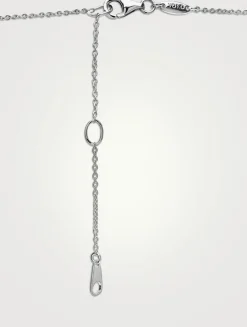 Starlight 18K White Gold South Sea Pearl Layered Necklace With Diamonds