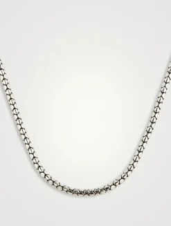 Sterling Silver Dot Necklace