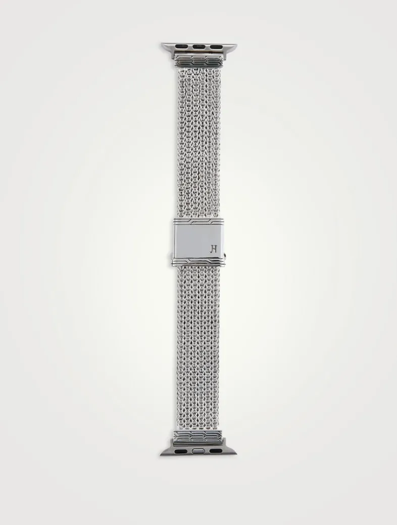 Sterling Silver Smart Watch Strap