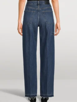 Straight-Leg Carpenter Jeans