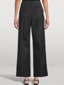 Straight-Leg Chino Trousers