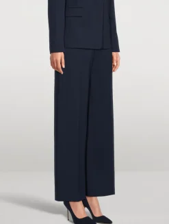 Straight-Leg Trousers
