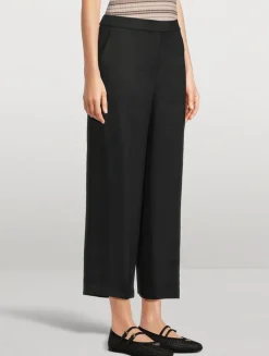 Straight-Leg Trousers