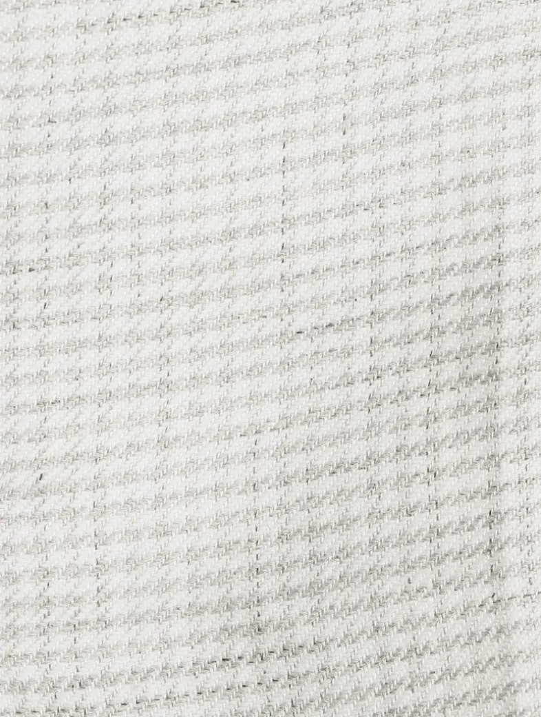 Straight-Leg Trousers In Houndstooth Print