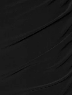 Strapless Draped Gown