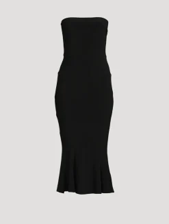 Strapless Fishtail Dress