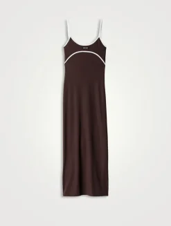 Stretch Jersey Midi-dress