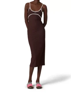Stretch Jersey Midi-dress