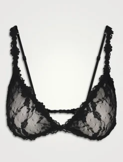 Stretch Lace Triangle Bralette