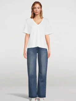Stretch Linen T-Shirt