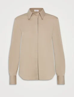 Stretch Poplin Shirt