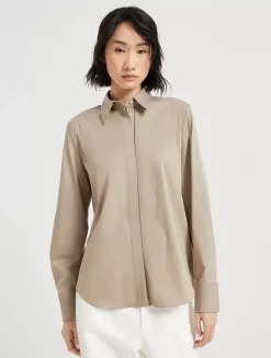 Stretch Poplin Shirt