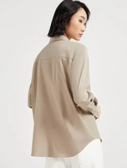 Stretch Poplin Shirt