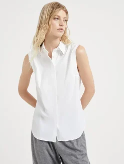 Stretch Poplin Shirt