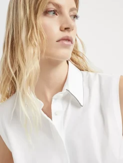 Stretch Poplin Shirt