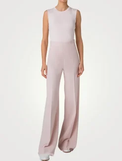 Stretch Silk Sleeveless Top